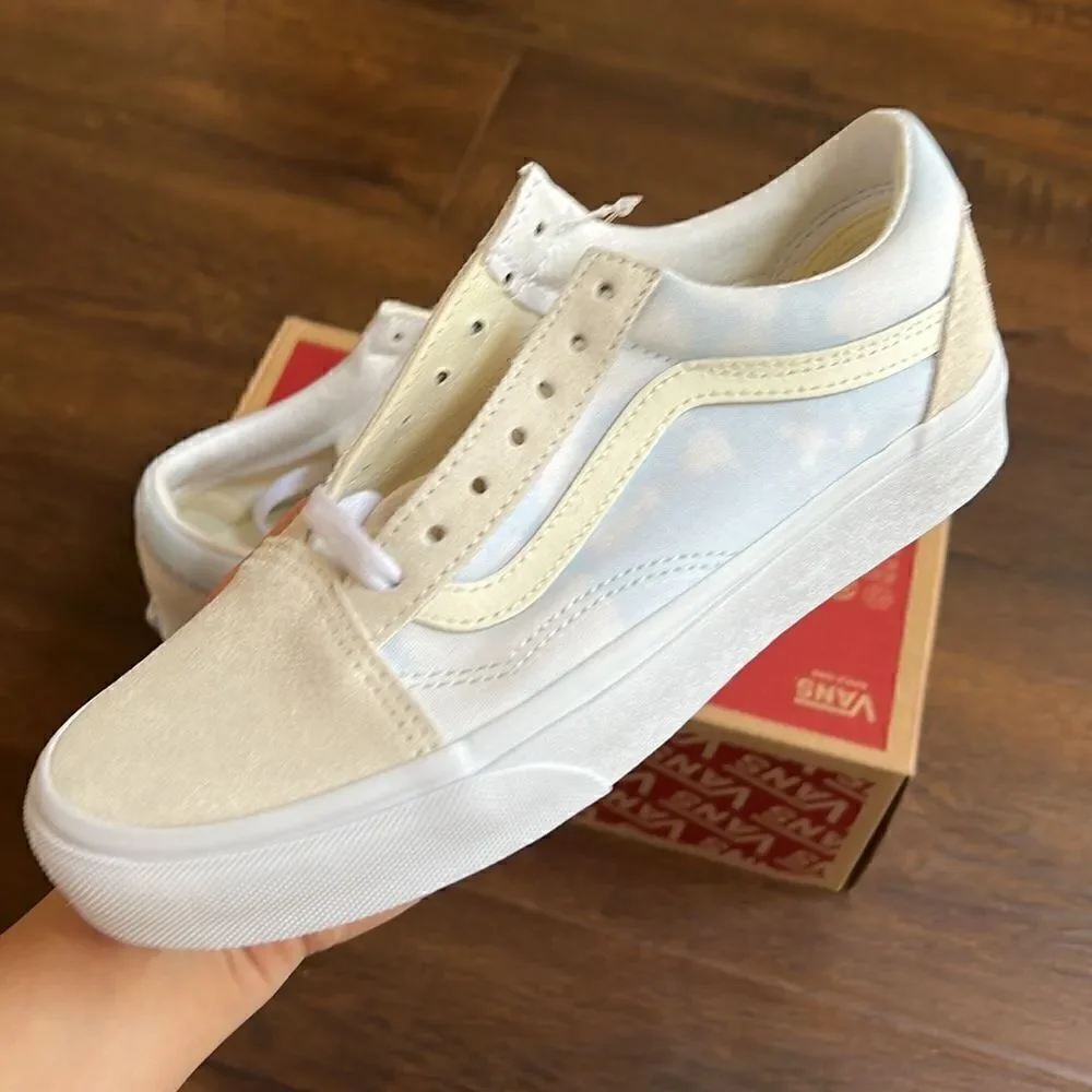 Vans old skool women size6.5 bleach wash